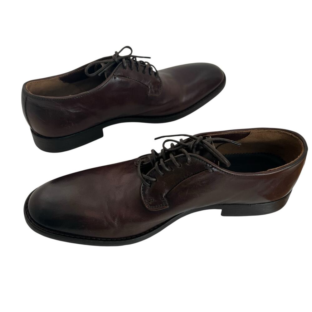 To Boot New York Brown Leather Oxford Shoes Men Size 8 - Picture 12 of 12